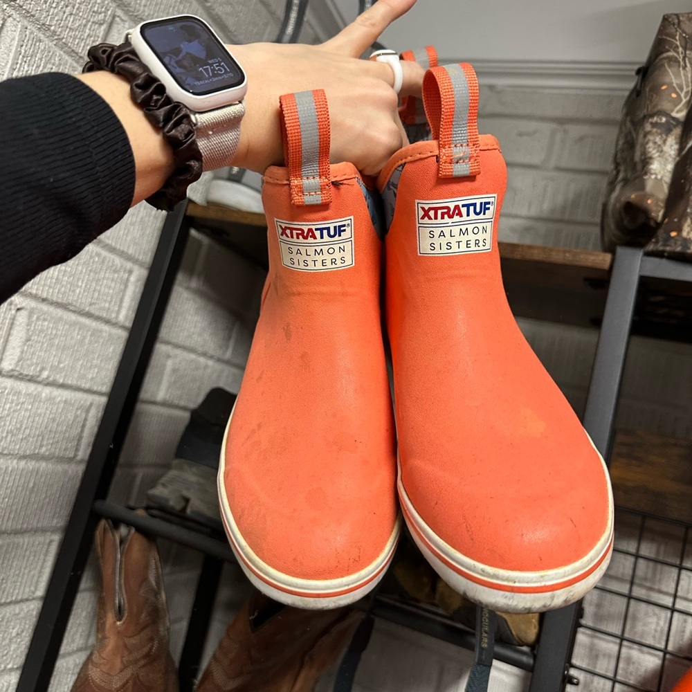 XTRATUF Salmon Sisters Orange Winter Boots